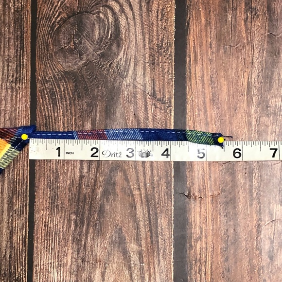 Bandana/Pet’s Bandana/Baby Bib/Scarf~Blue Plaid - Picture 13 of 15